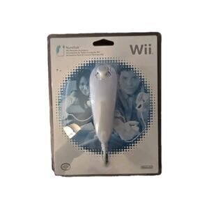 Authentic Official Nintendo Wii Nunchuck White Genuine Original OEM NEW Sealed!